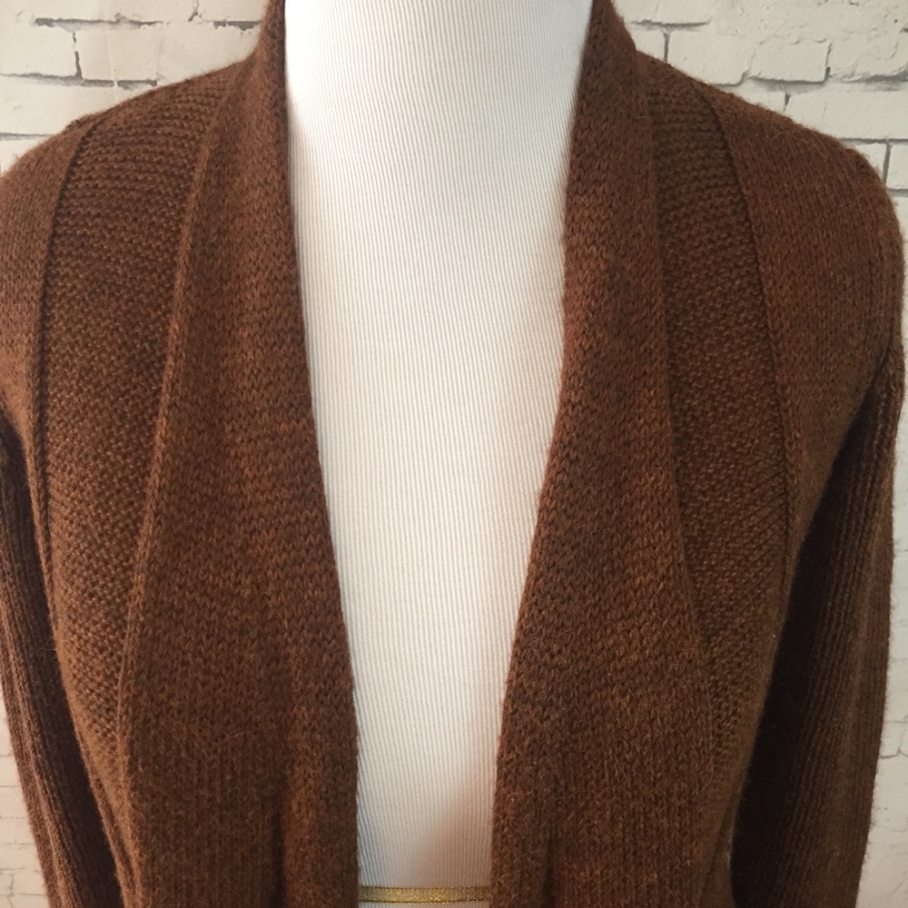 Eileen Fisher Alpaca Silk Cardigan PM - Picture 2 of 8